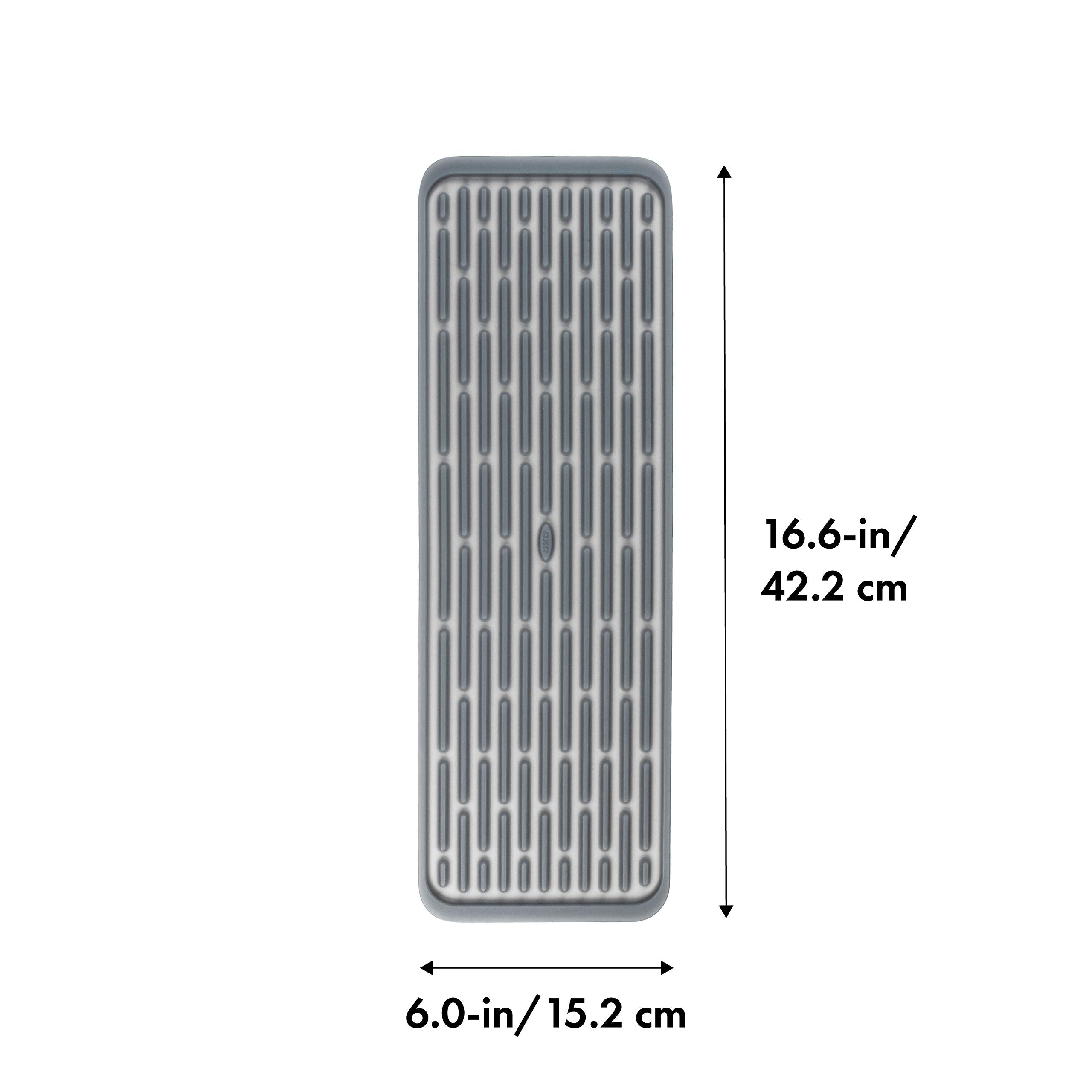 OXO Good Grips heat-resistant mat doubles as a trivet for hot dishes