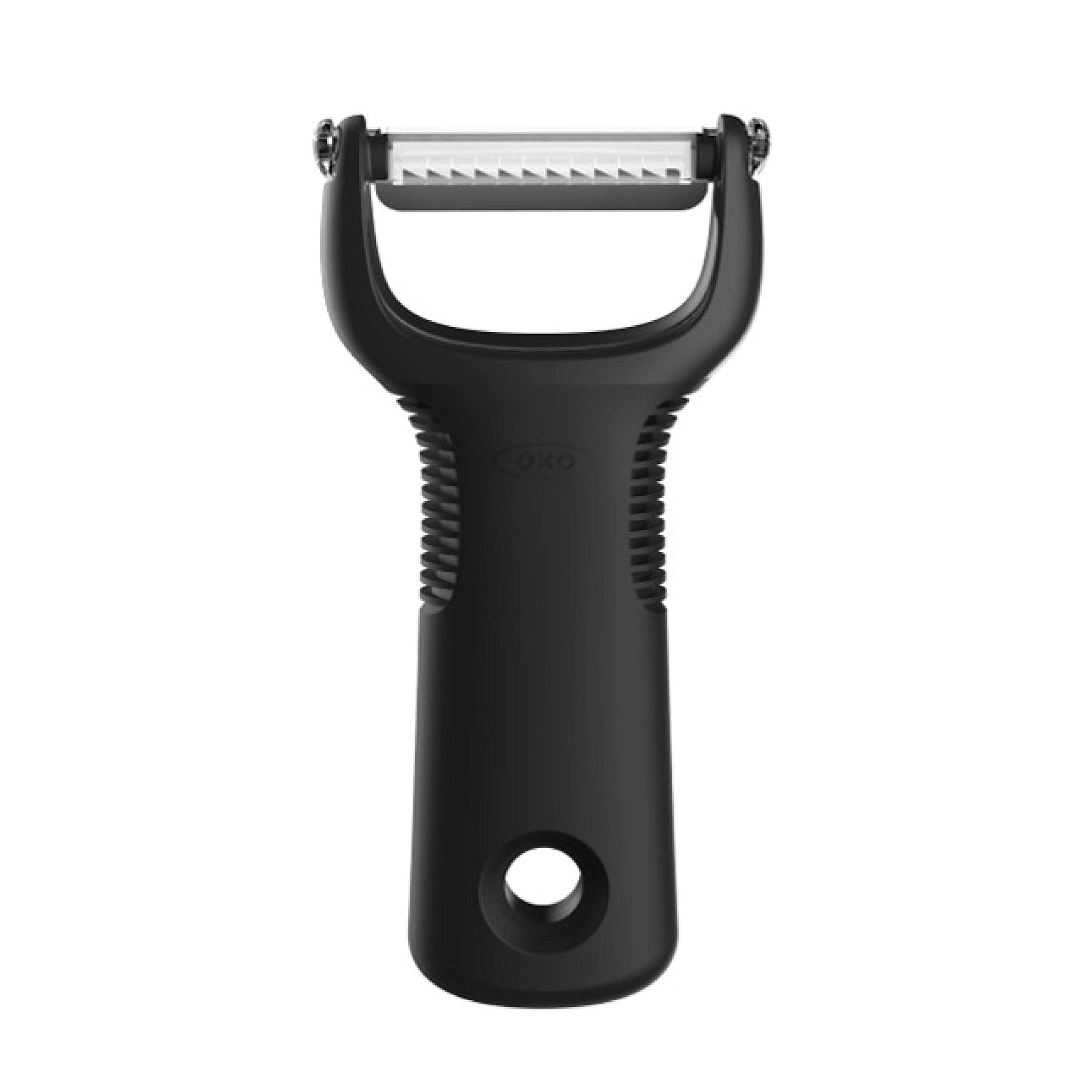 OXO Good Grips Julienne Peeler main view showing overall design and form