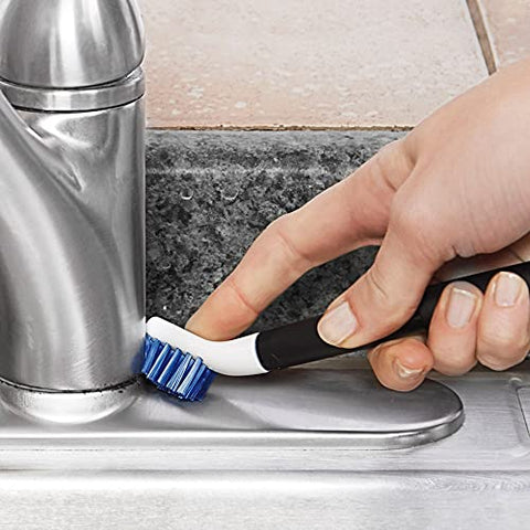 OXO Good Grips cleanup kit demonstrates easy removal of stubborn stickers
