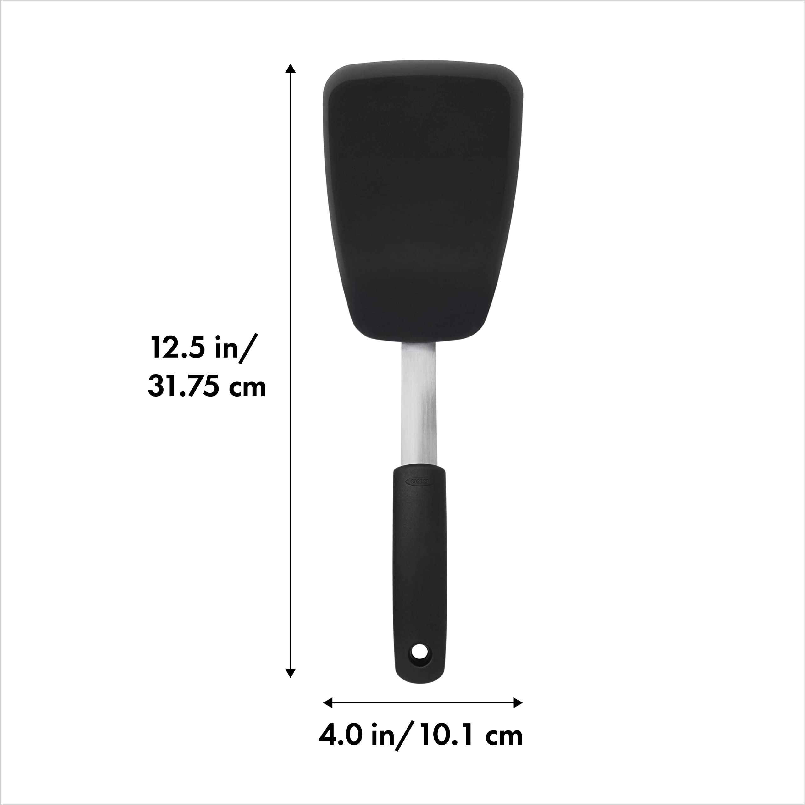 OXO Good Grips Turner is non-stick safe, ideal for eggs and crepes