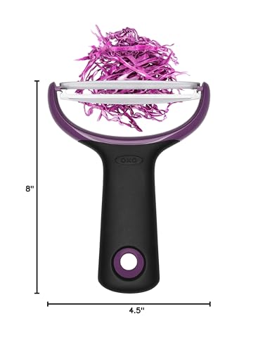OXO Good Grips large Y-peeler in a compact kitchen setup