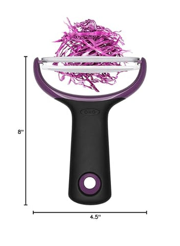 OXO Good Grips large Y-peeler in a compact kitchen setup