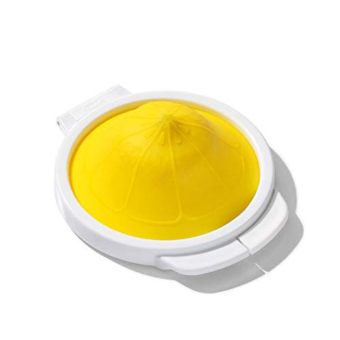 OXO Good Grips lemon-half saver keeps citrus juicy and ready.