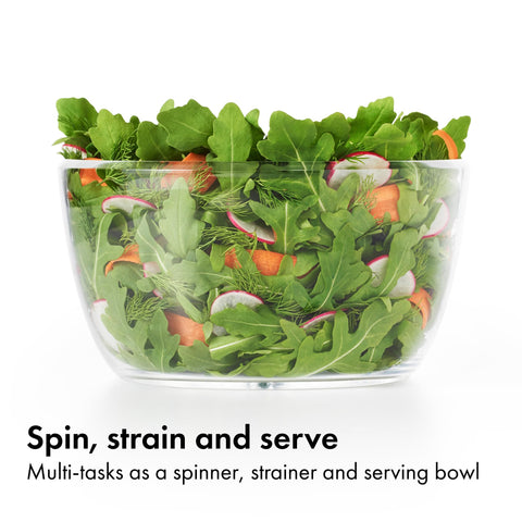 OXO Good Grips storage lock keeps the pump flush with the lid for stacking.