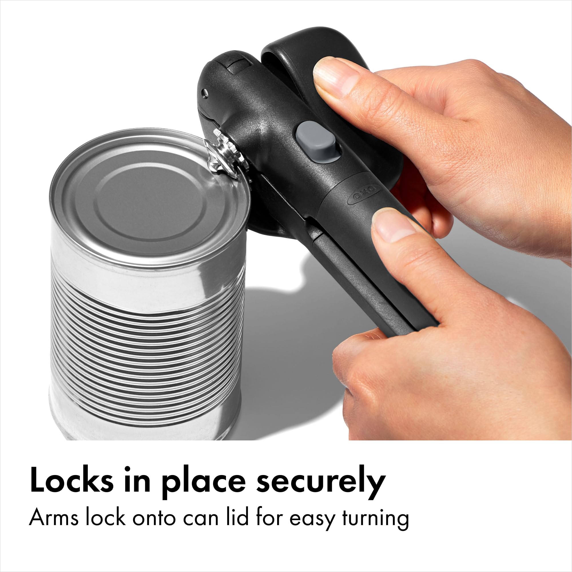 Brand-new comfortable non-slip grip and large knob for easy turning.