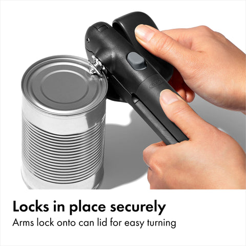 Brand-new comfortable non-slip grip and large knob for easy turning.