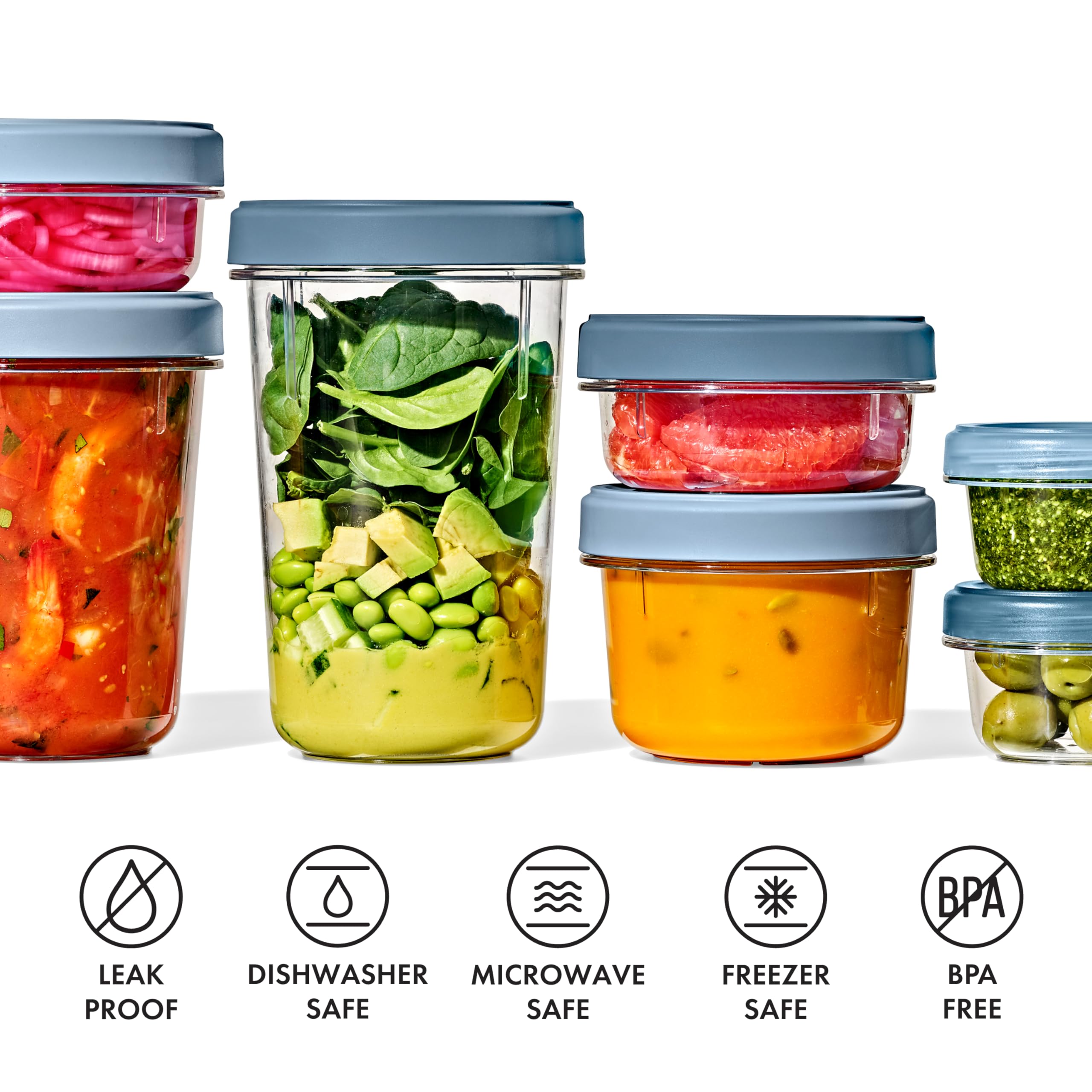 OXO Good Grips Twist & Stack supports meal prep and leftovers.