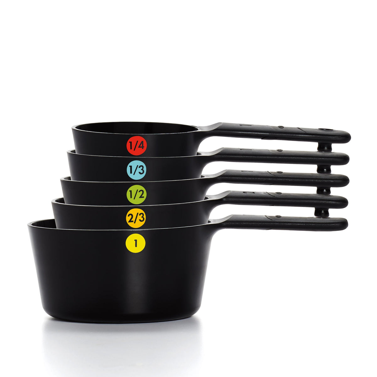 OXO Good Grips measuring cups collection stacked for compact storage