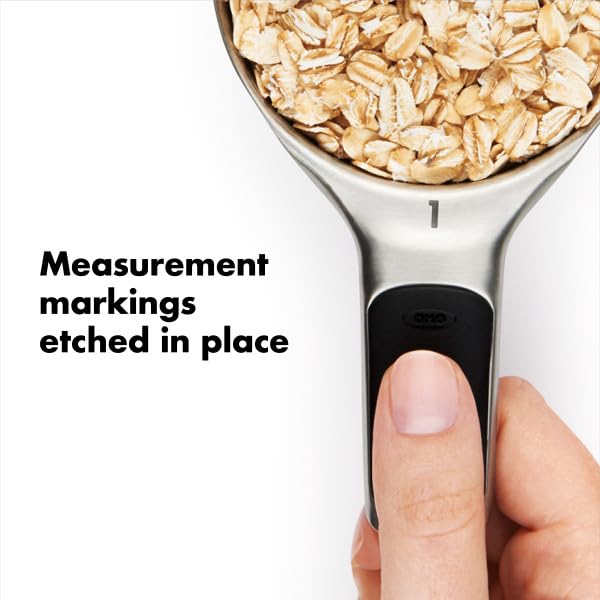 OXO Good Grips measuring cups are dishwasher safe for easy cleanup