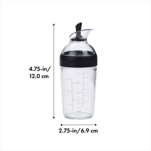 OXO Good Grips Mini Shaker wide opening supports adding varied ingredients.