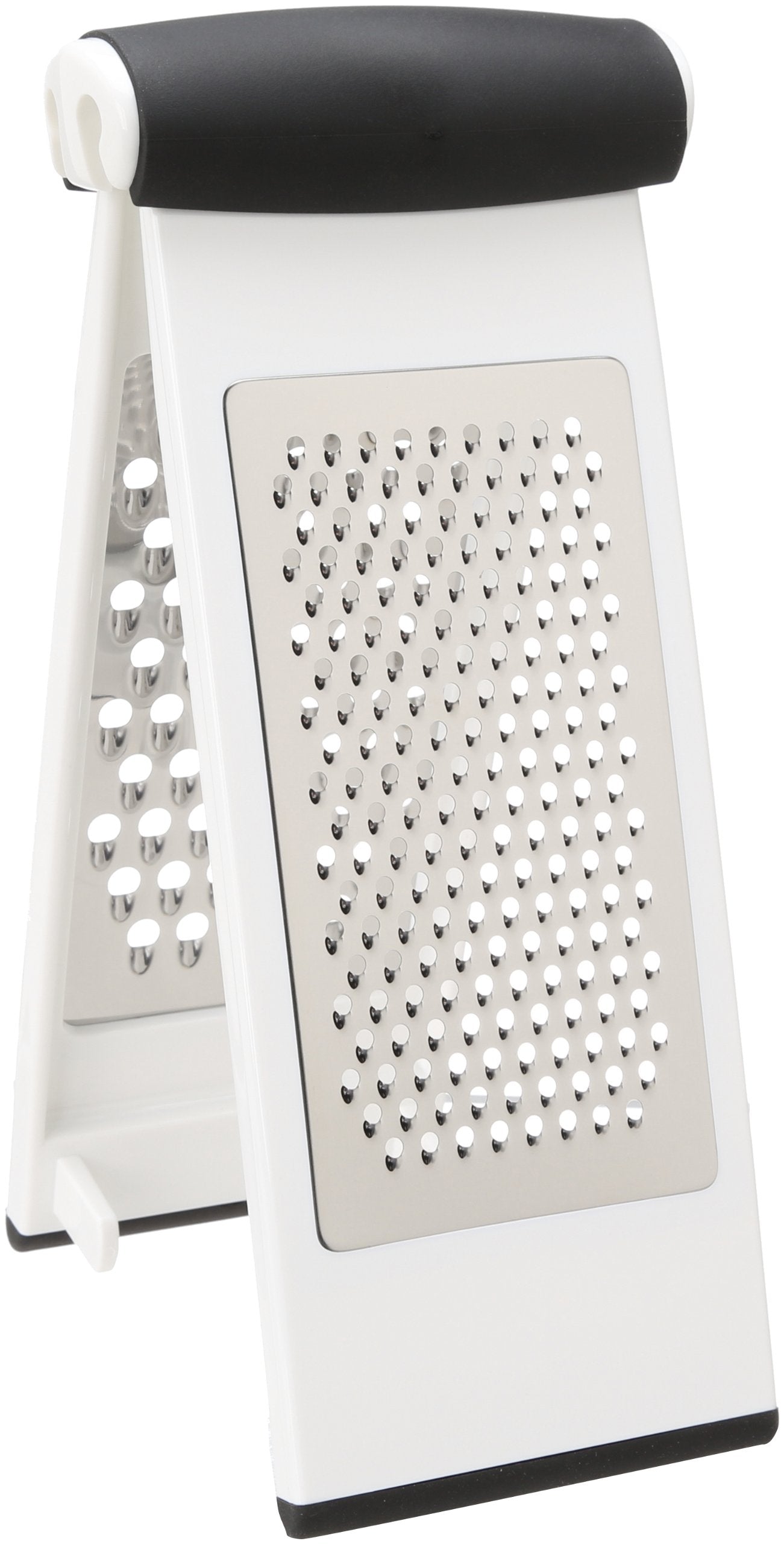 Coarse and fine textures in the OXO Good Grips grater for different tasks