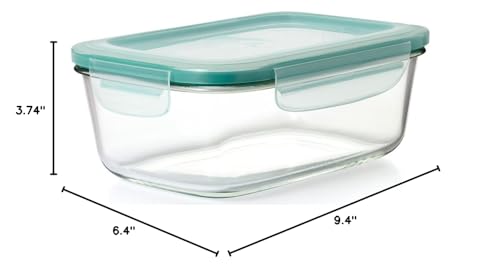 OXO Good Grips nesting and stackable design saves cabinet space.
