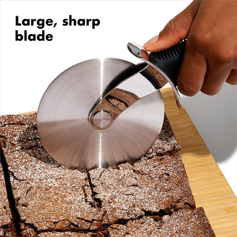 OXO Good Grips non-slip handle provides a comfortable, secure grip.