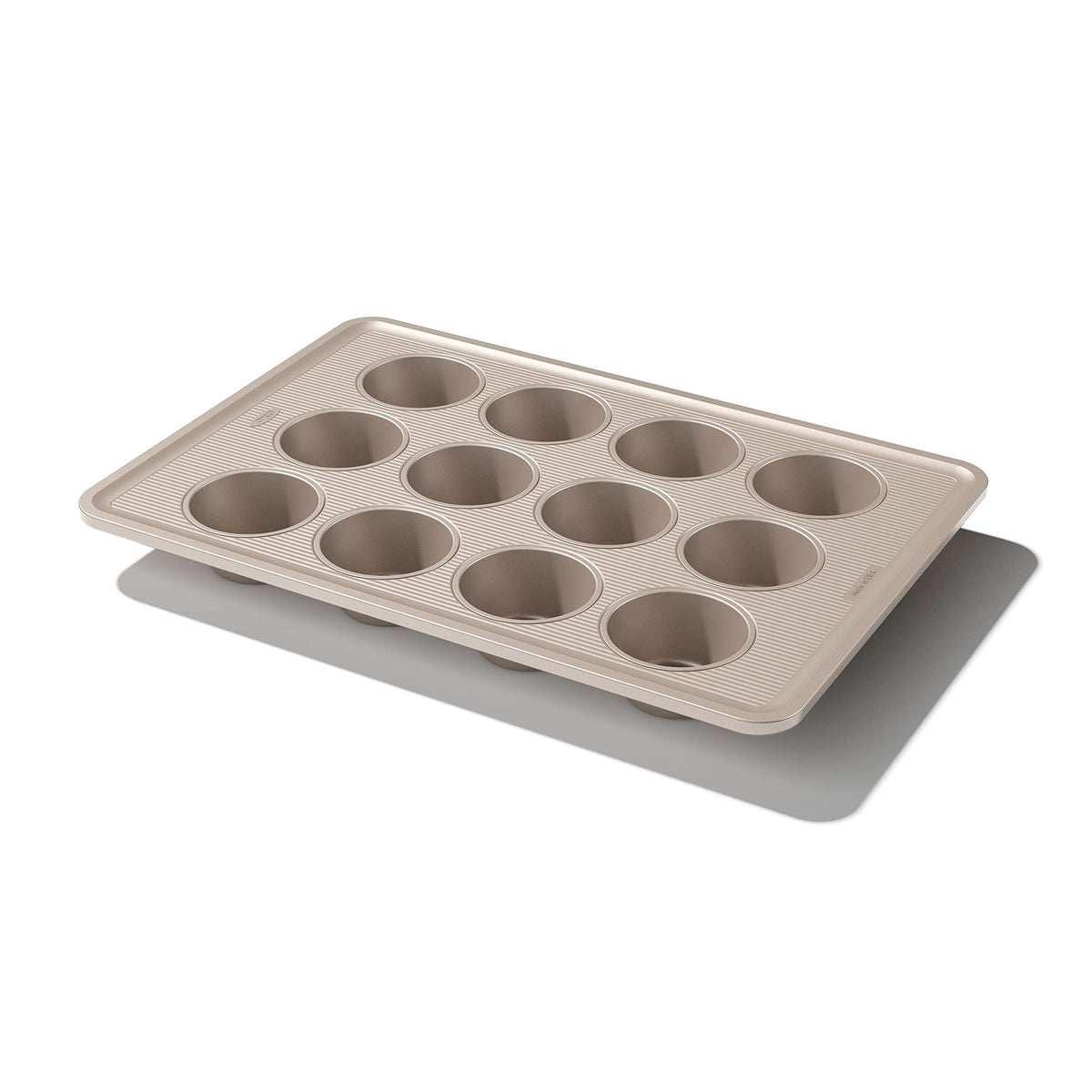 OXO Good Grips Non-Stick Pro muffin pan overview—durable construction for reliable baking.
