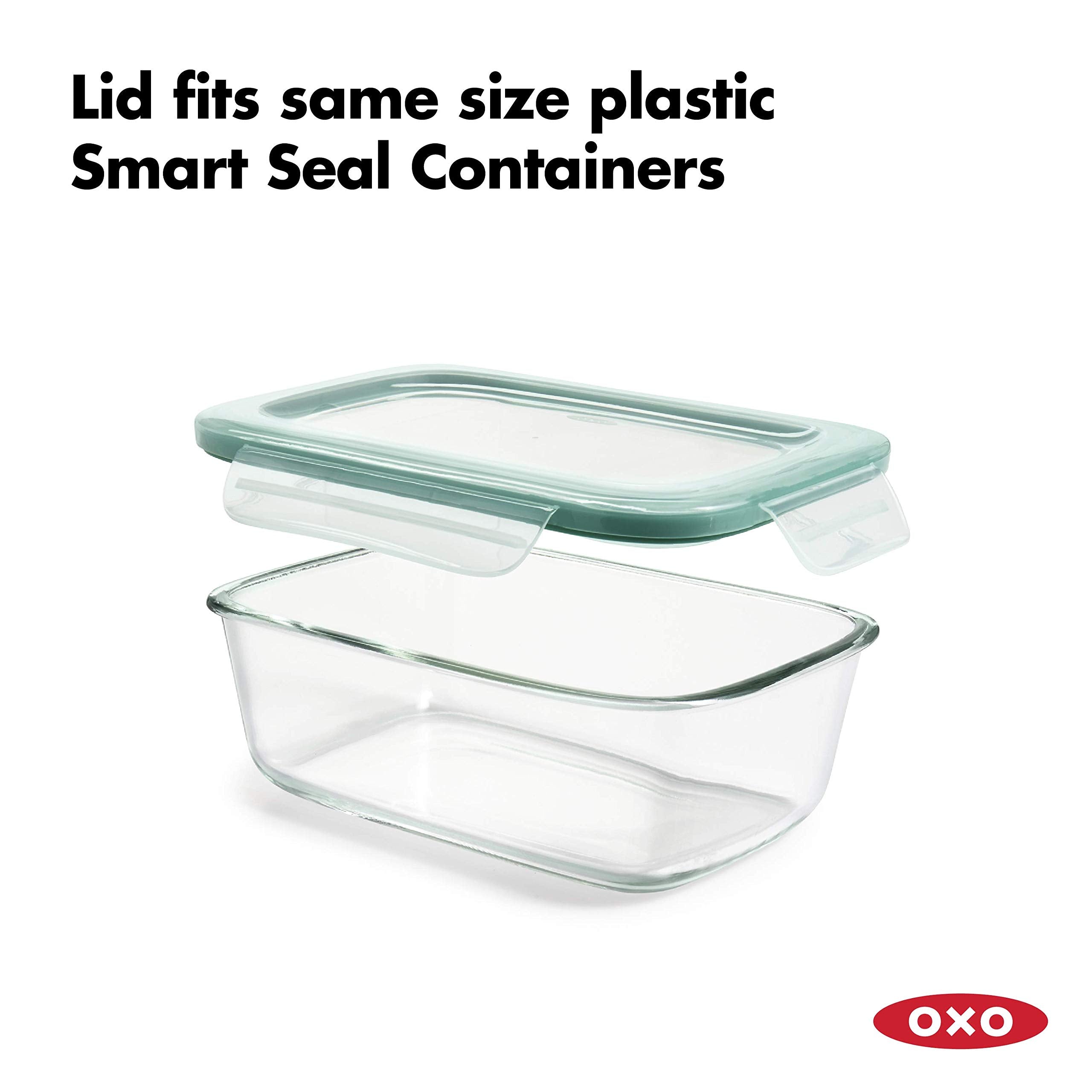OXO Good Grips oven, microwave, freezer, and dishwasher safe for versatile kitchen use.
