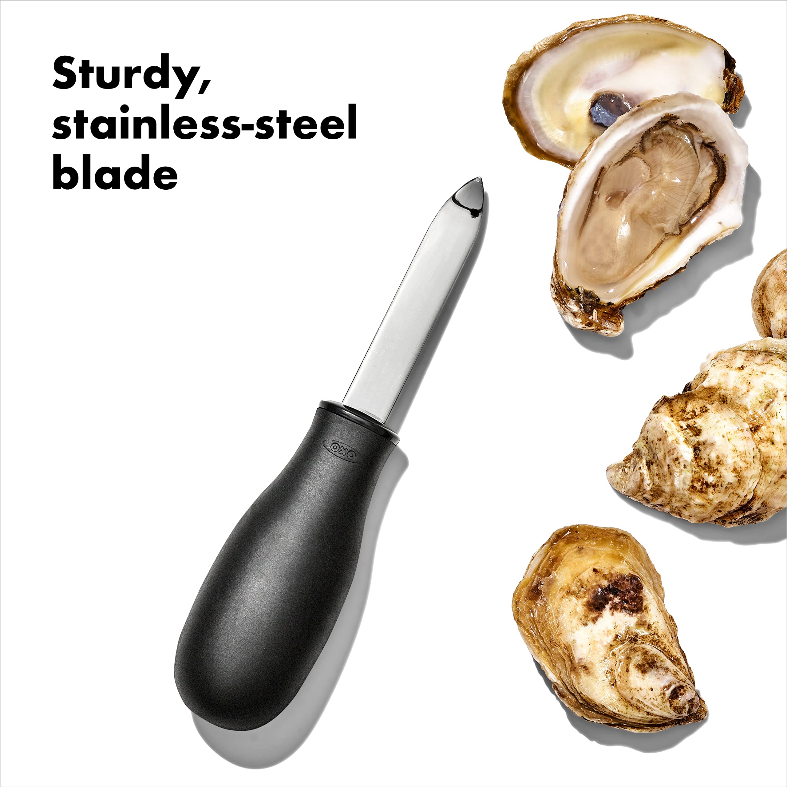 OXO Good Grips Oyster Knife ergonomic design for reduced hand fatigue
