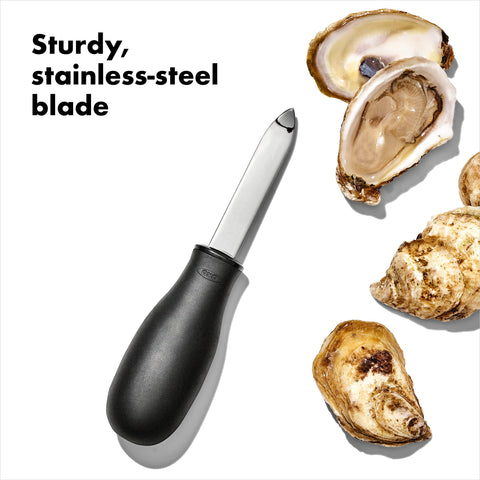 OXO Good Grips Oyster Knife ergonomic design for reduced hand fatigue