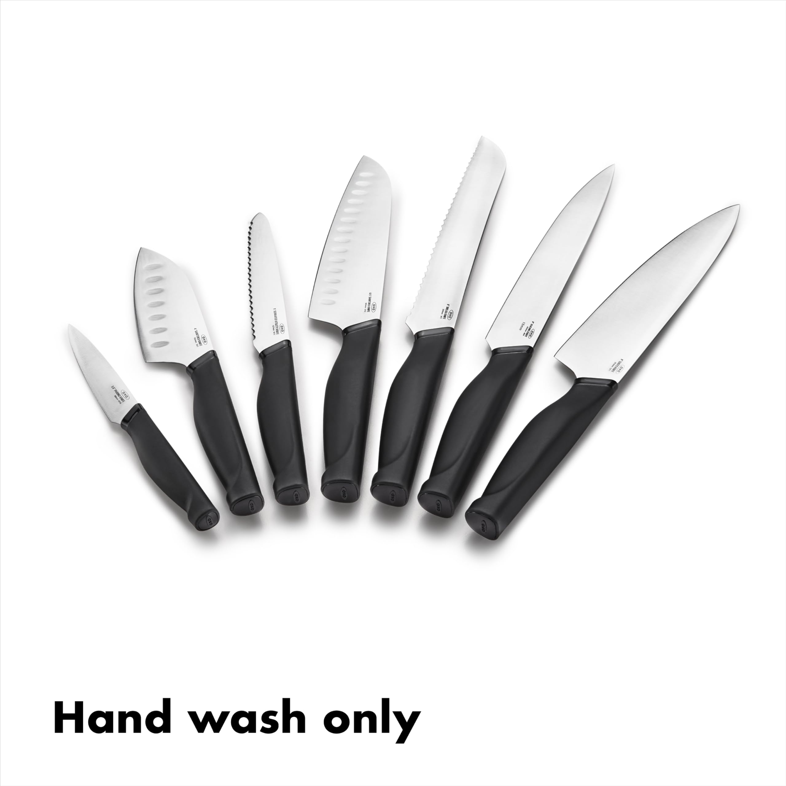 OXO Good Grips peeling fruits paring knife in action for precise prep.