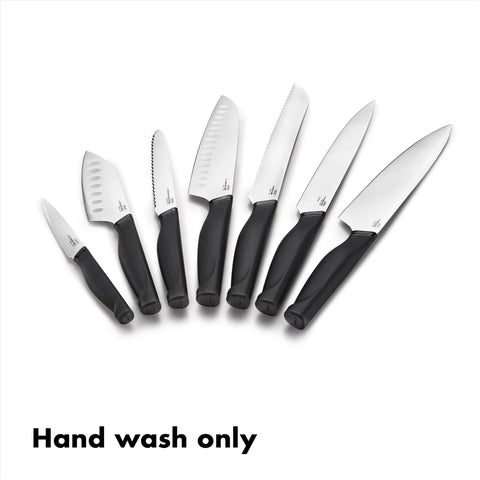 OXO Good Grips peeling fruits paring knife in action for precise prep.