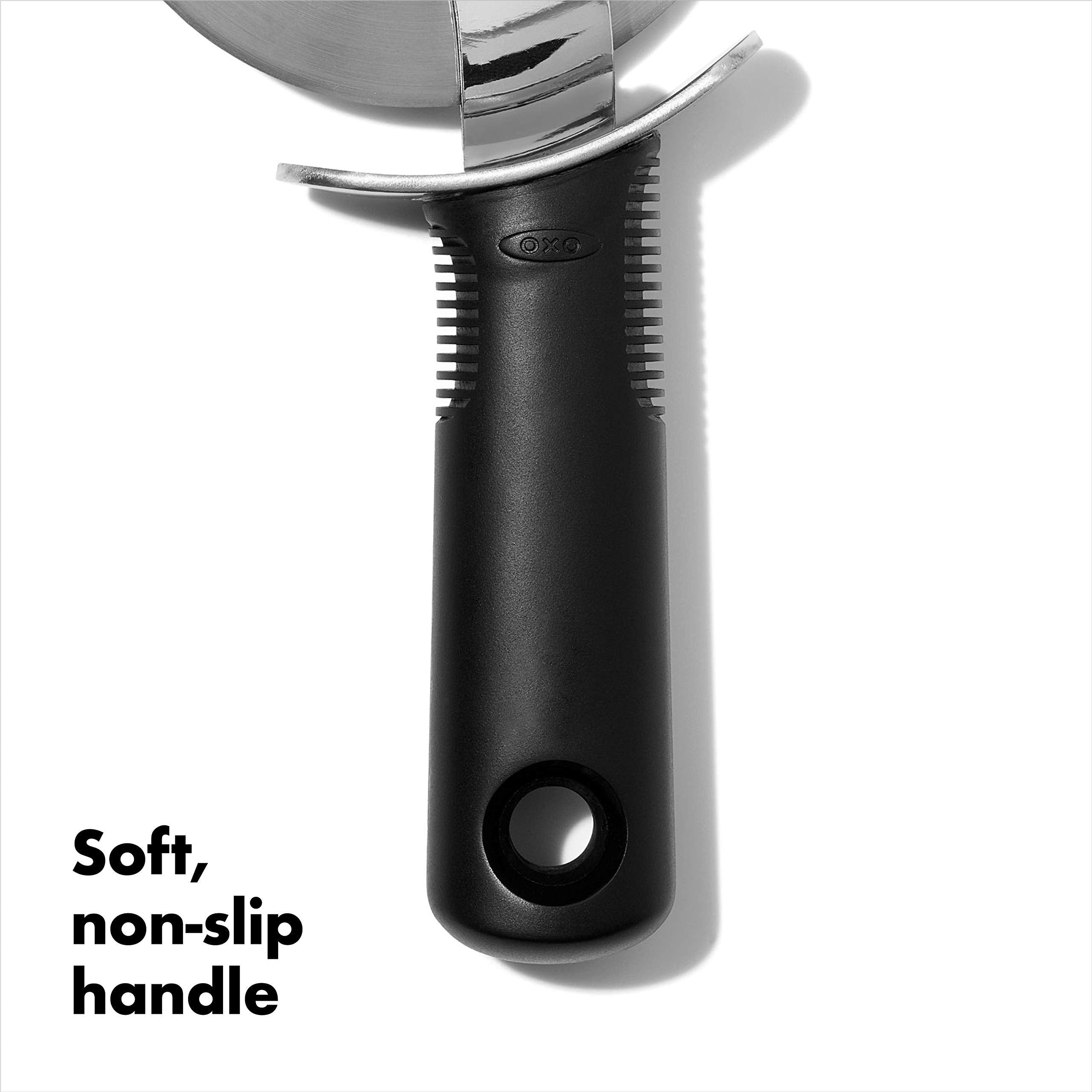 OXO Good Grips versatile cutter handles multiple kitchen tasks with ease.