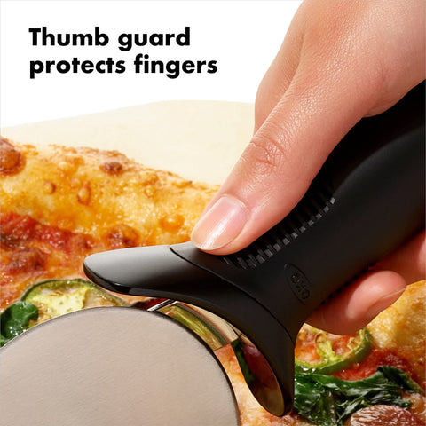 OXO Good Grips Pizza Wheel is dishwasher safe for easy cleanup