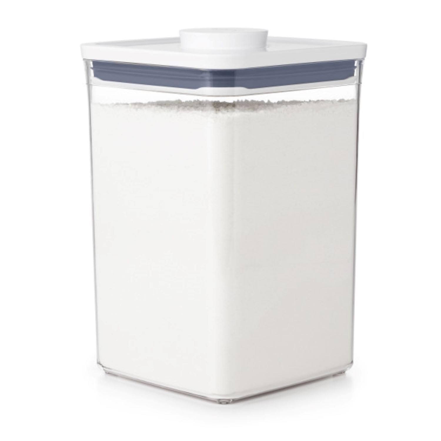 OXO Good Grips POP container with airtight seal keeps dry foods fresh and within reach.