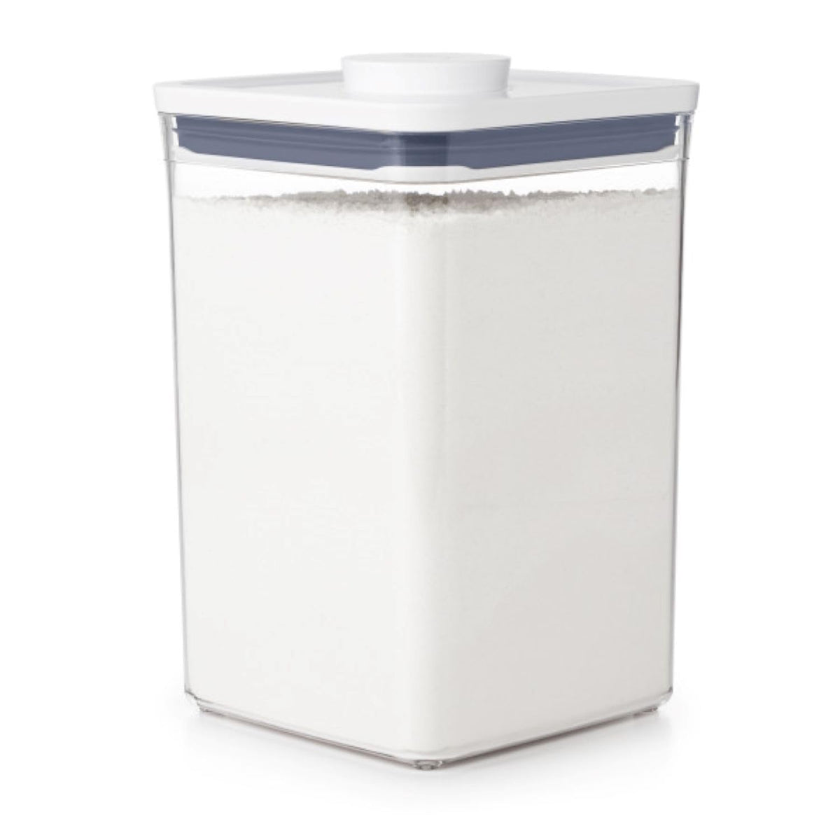 OXO Good Grips POP container with airtight seal keeps dry foods fresh and within reach.