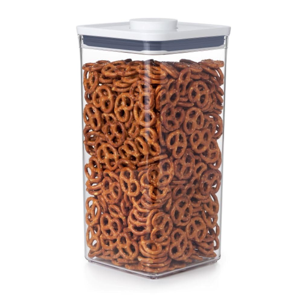 OXO Good Grips POP container with airtight seal keeps dry foods fresh.