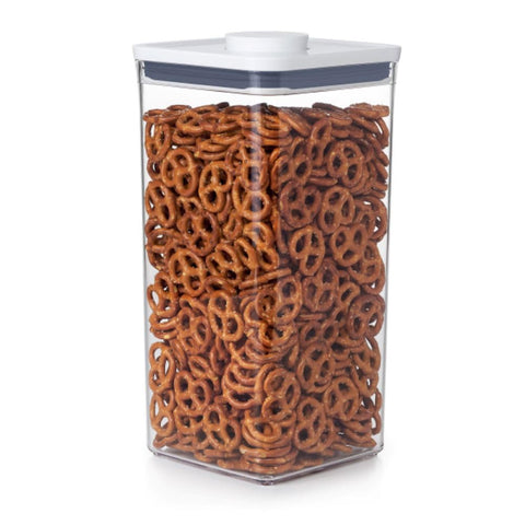 OXO Good Grips POP container with airtight seal keeps dry foods fresh.
