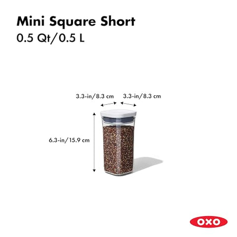 OXO Good Grips POP container fill line helps portion and organize.