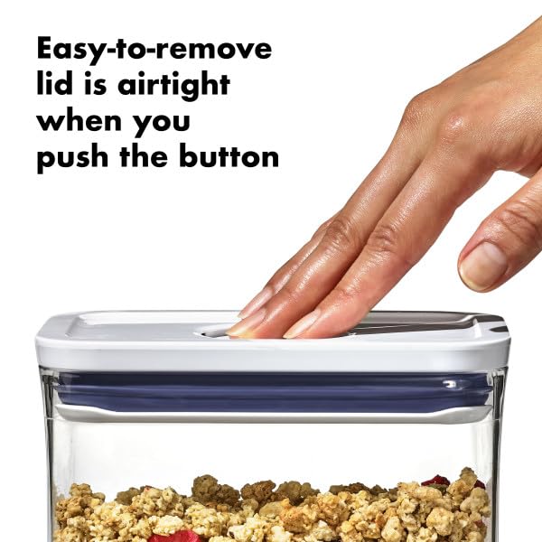 OXO POP curved corners enable smooth dispensing