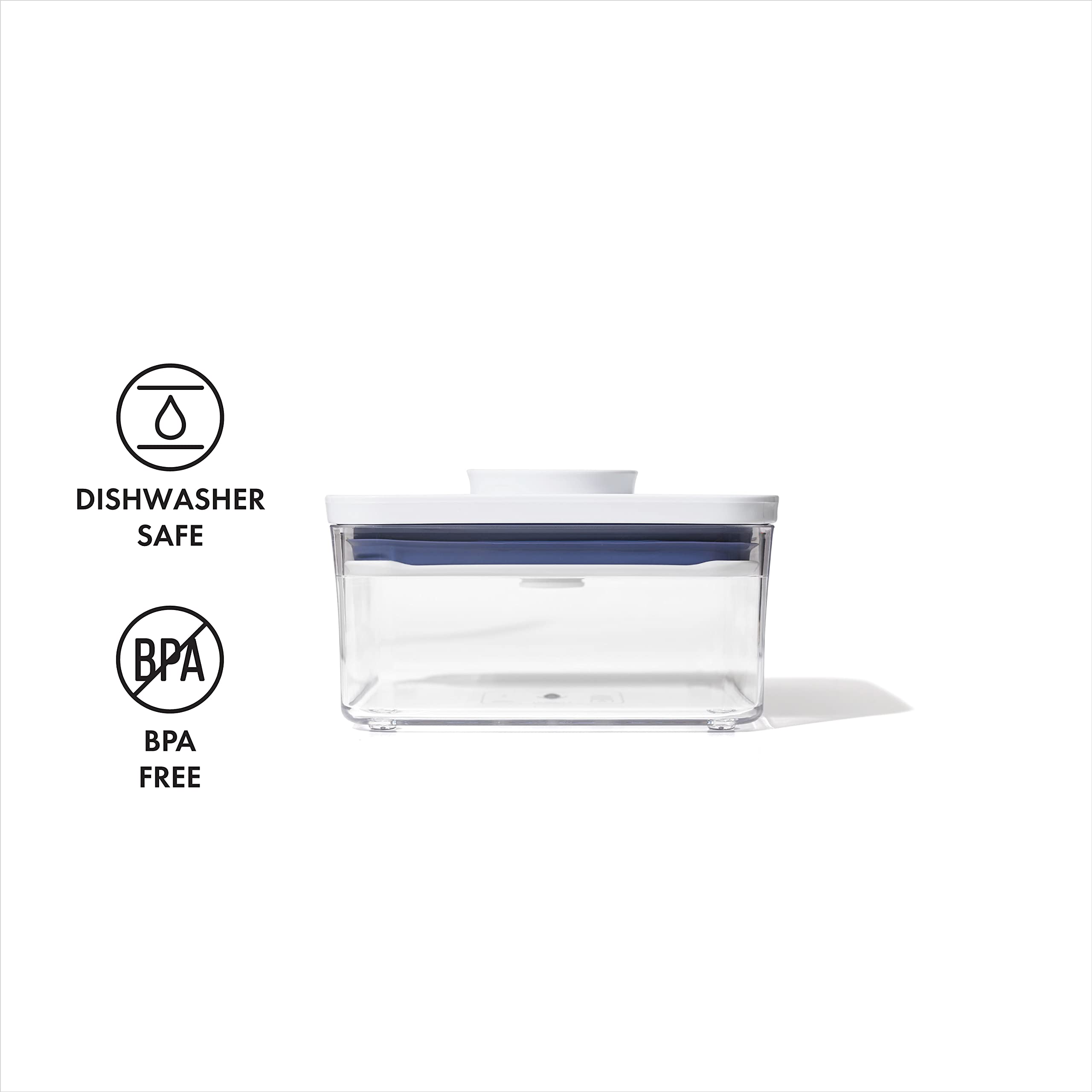 OXO Good Grips POP snacks and nuts stay organized and visible.