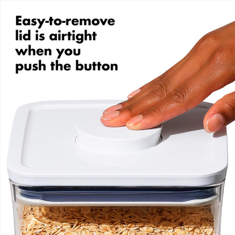 OXO Good Grips POP fill line helps portion coffee and flour accurately