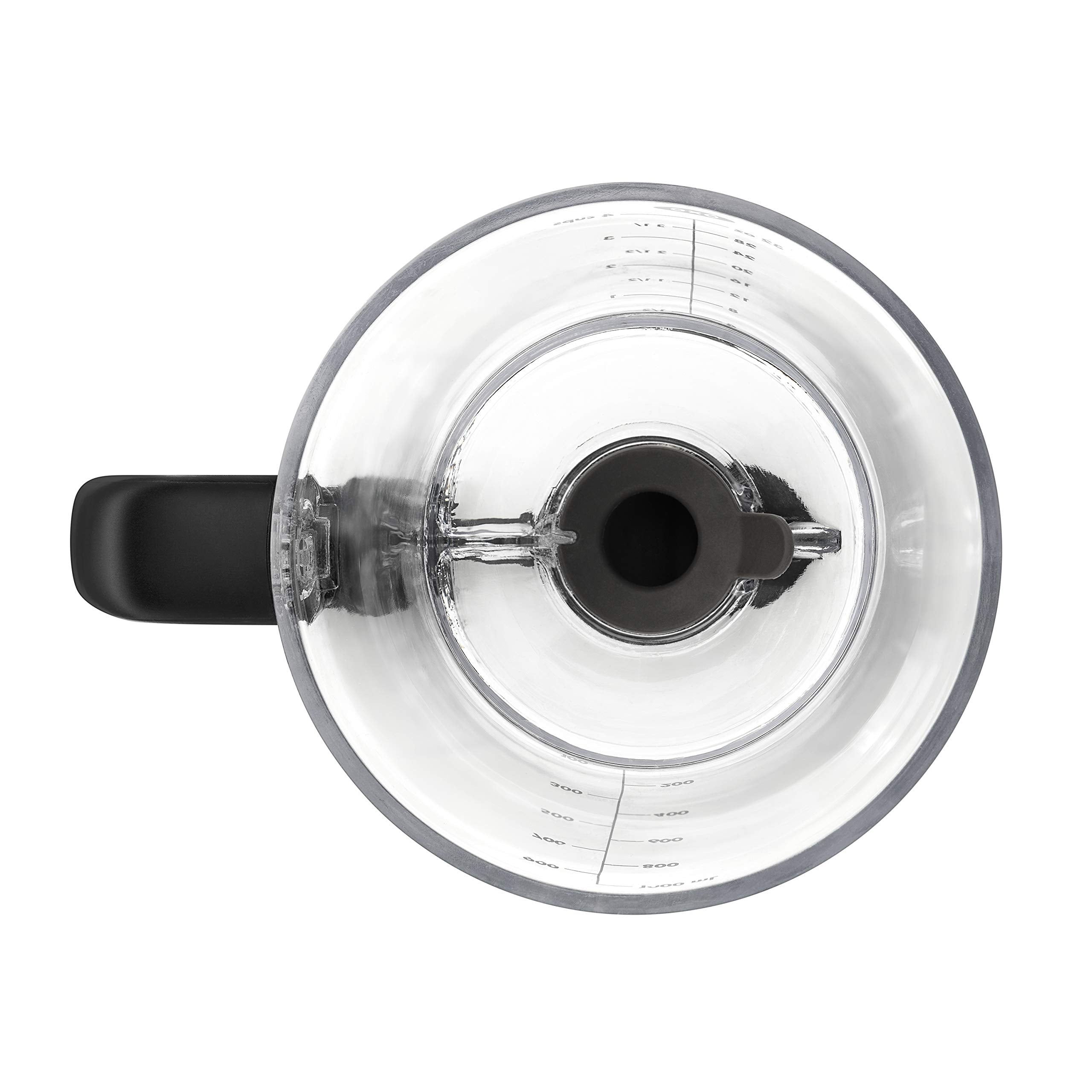 OXO Good Grips Precision Batter Dispenser wide opening helps fast, mess-free filling.