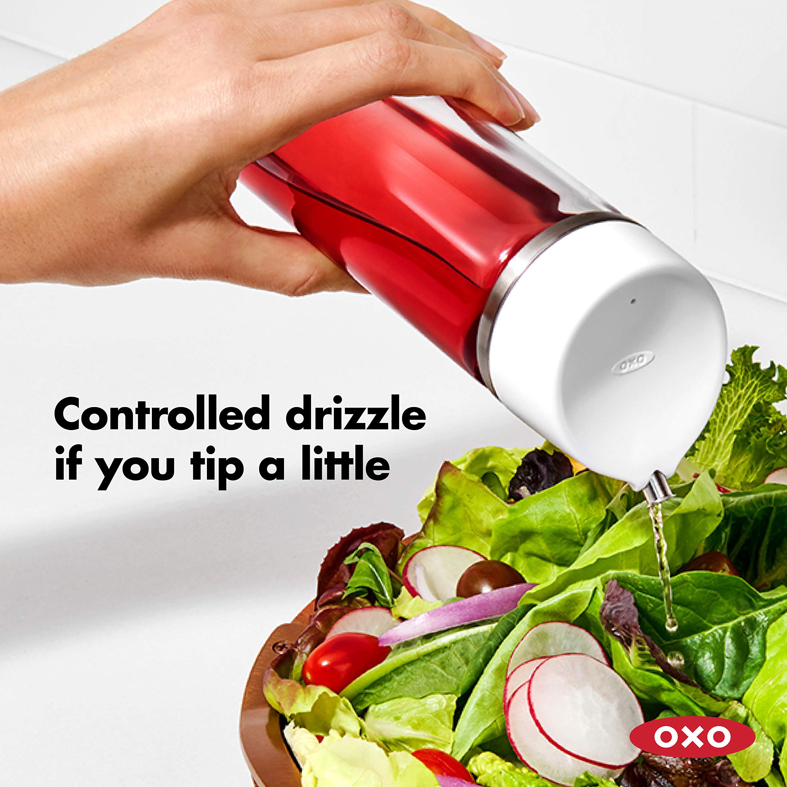 OXO Good Grips Precision Pour close-up of the drip-free spout