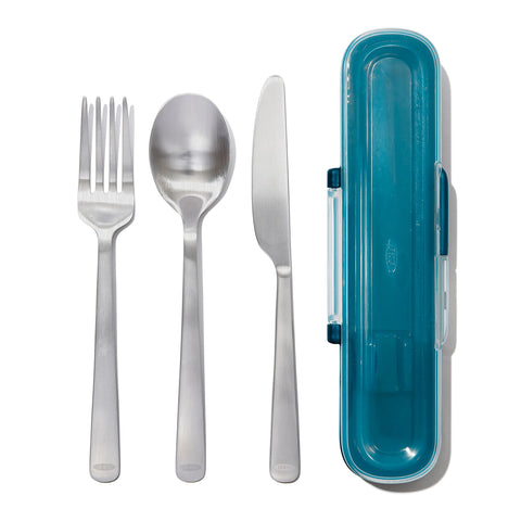 OXO Good Grips Prep & Go full set with case for on-the-go meals