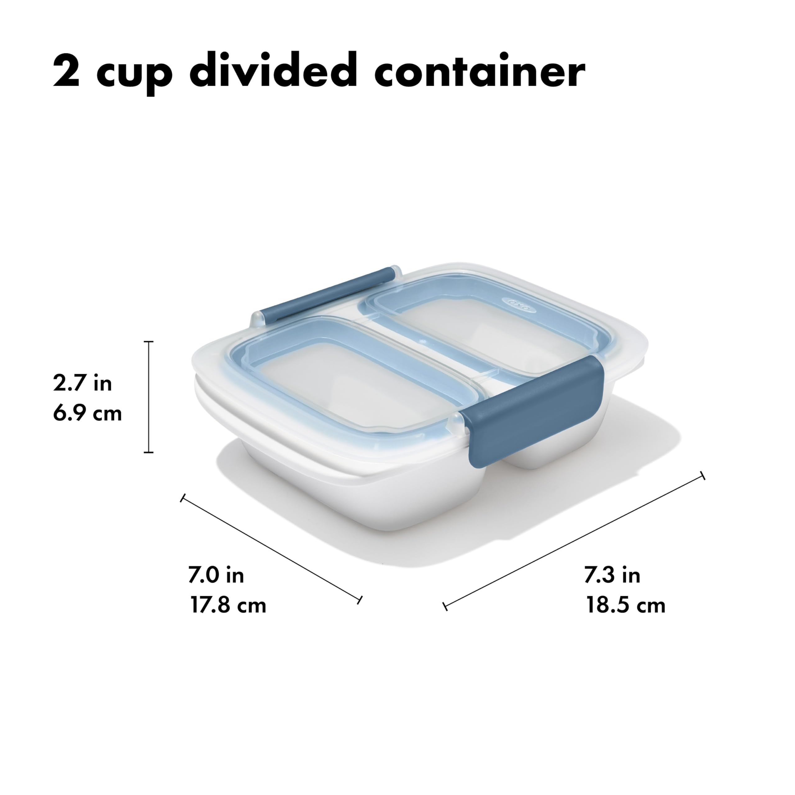 Eco-friendly BPA-free container reduces disposable plastic waste.
