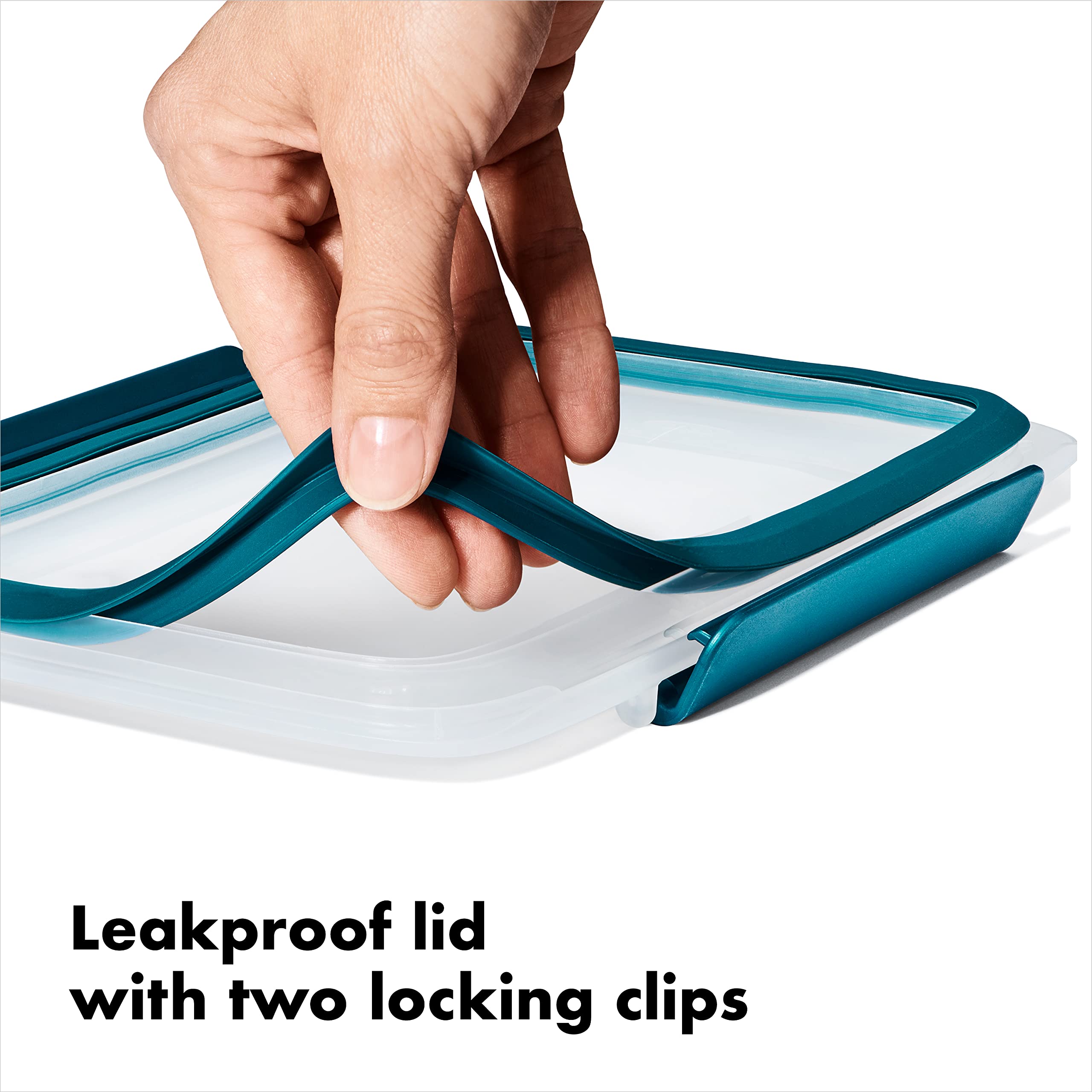 OXO Good Grips Prep & Go lid with watertight seal and dual windows