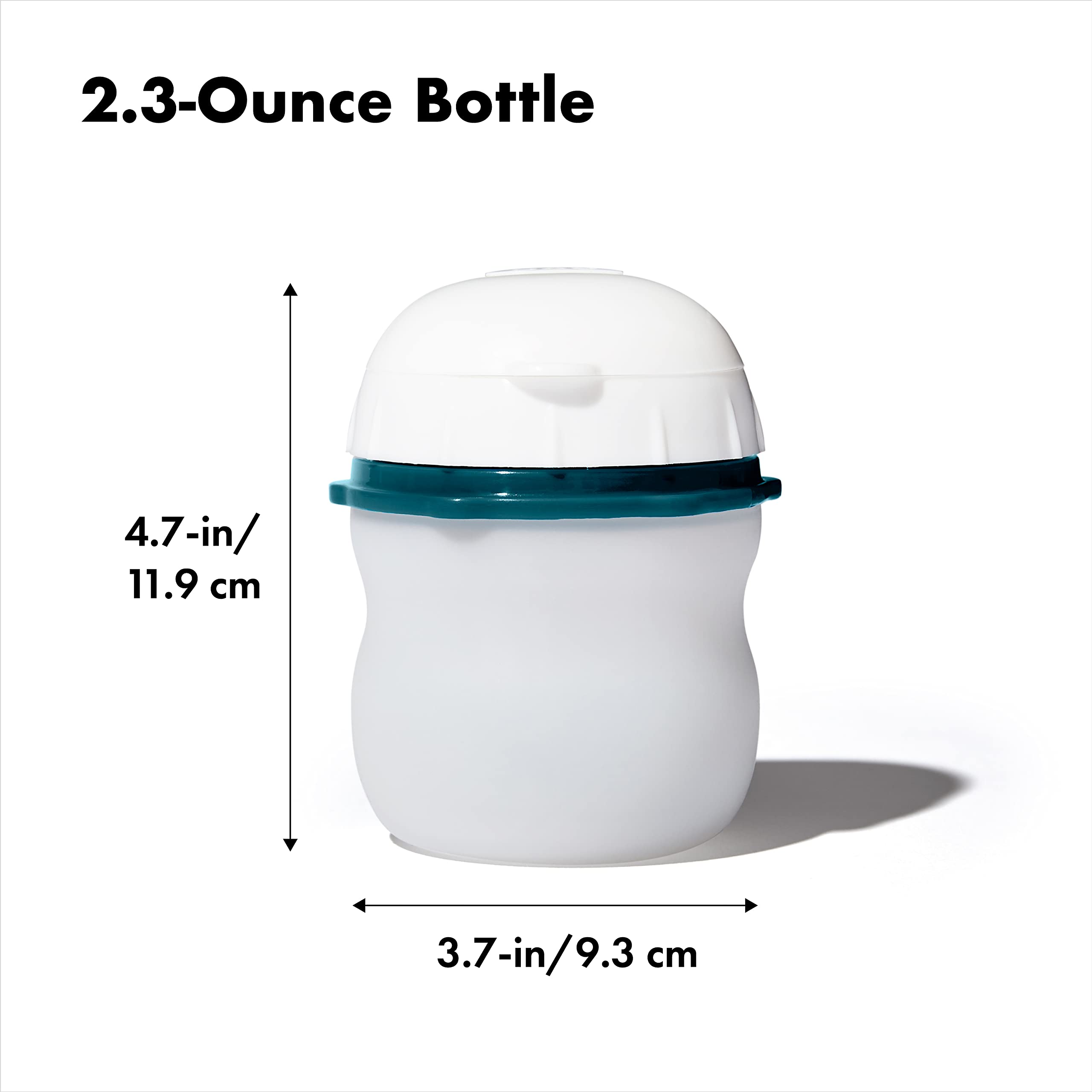 OXO Good Grips Prep & Go squeeze bottle flips inside-out for fast cleaning.