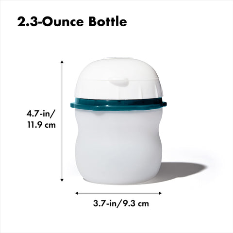 OXO Good Grips Prep & Go squeeze bottle flips inside-out for fast cleaning.