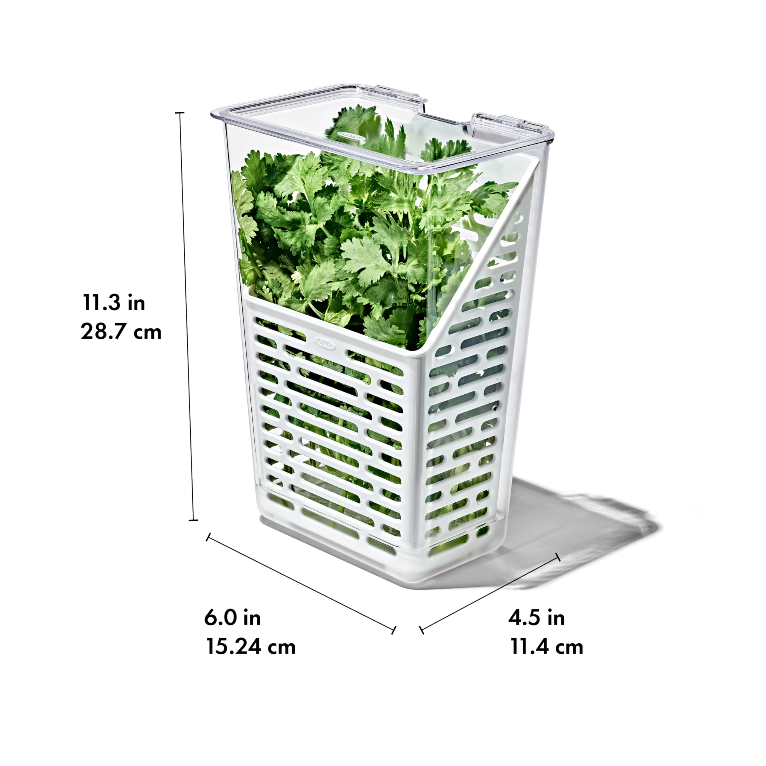 OXO Good Grips Herb Keeper is BPA-free and dishwasher safe.