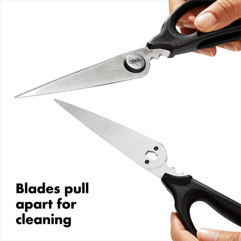 OXO Good Grips pull-apart blades allow easy thorough cleaning after use.