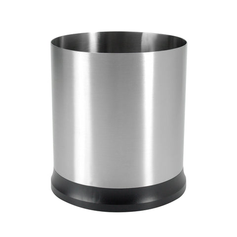 OXO Good Grips rotating utensil holder with 360° access for quick tool retrieval.
