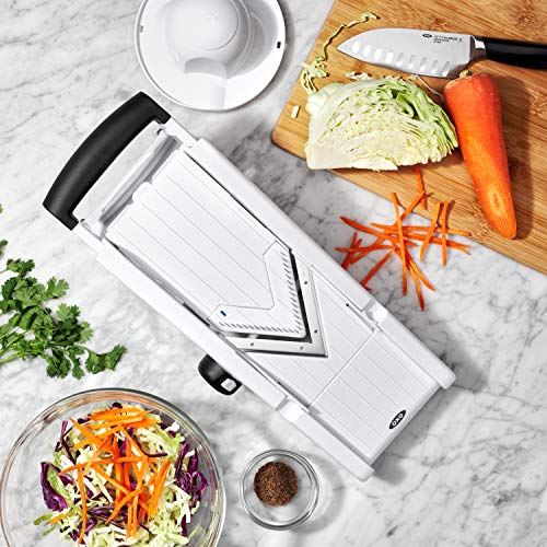 OXO Good Grips safety feature protects fingers during use