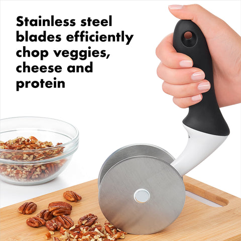 OXO Good Grips soft non-slip handle for comfortable chopping