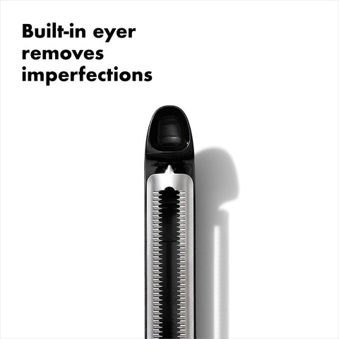 OXO Good Grips Serrated Peeler peaches and tomatoes peeled smoothly for everyday prep.
