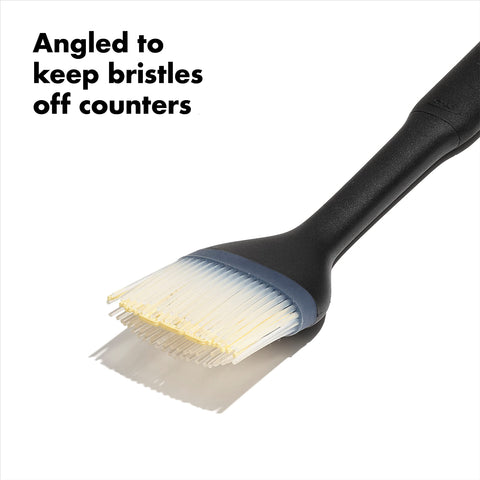 OXO Good Grips Silicone Basting Brush 10-inch length for easy reach.