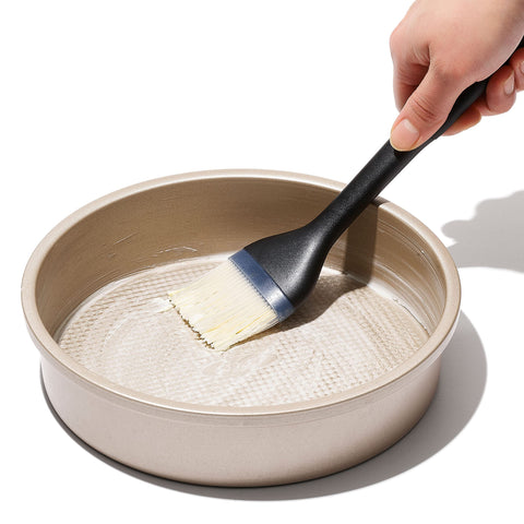 OXO Good Grips Silicone Bristles resist odors for easy cleaning.