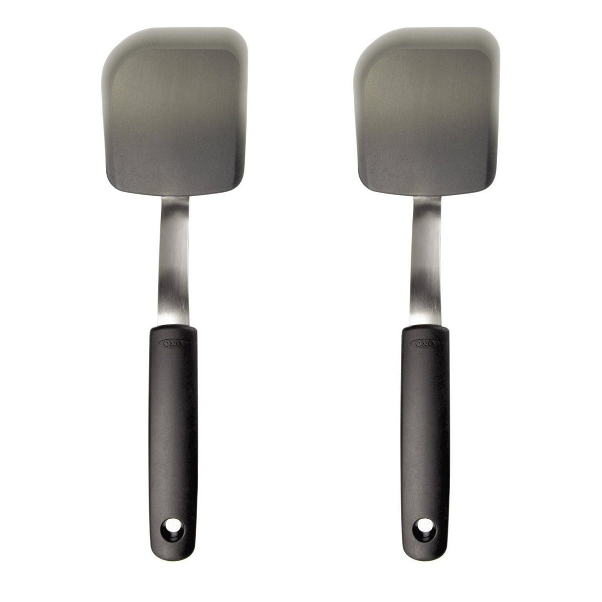OXO Good Grips silicone cookie spatula in pack, ideal for lifting cookies from sheet.