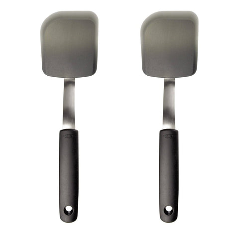 OXO Good Grips silicone cookie spatula in pack, ideal for lifting cookies from sheet.